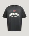 Belstaff X Represent Flame Phoenix T-shirt In Shadow