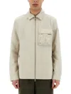 Belstaff Zippered Shirt Jacket In Multi