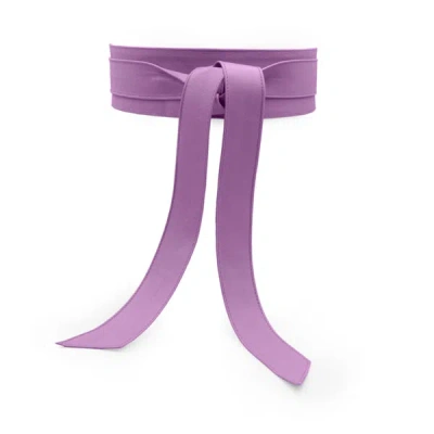 Beltbe Women's Pink / Purple Wrap Belt - Lavender