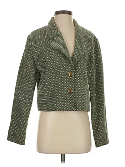 Pre-owned Beluva San Francisco Cardigan Sweater In Green
