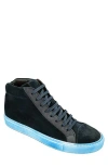 Belvedere Ruben High Top Sneaker In Navy