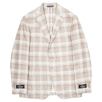 Pre-owned Belvest Men's Blazer M In Beige