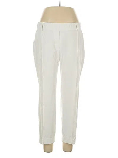 Pre-owned Belyn Key Casual Pants In White