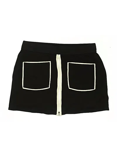 Pre-owned Belyn Key Casual Skirt In Black