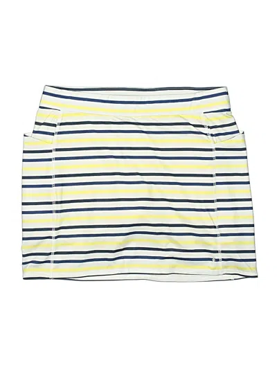 Pre-owned Belyn Key Casual Skirt In Yellow