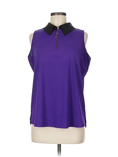 Pre-owned Belyn Key Sleeveless T-shirt In Purple