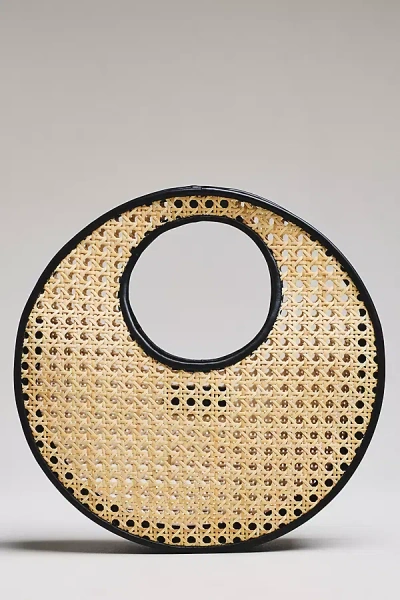 Bembien Anouk Rattan Bag In Black