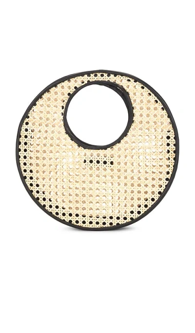 Bembien Anouk Rattan Top Handle Bag In White