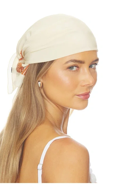 Bembien Concha Large Scarf In White