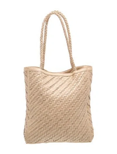 Pre-owned Bembien Leather Bucket Bag In Brown