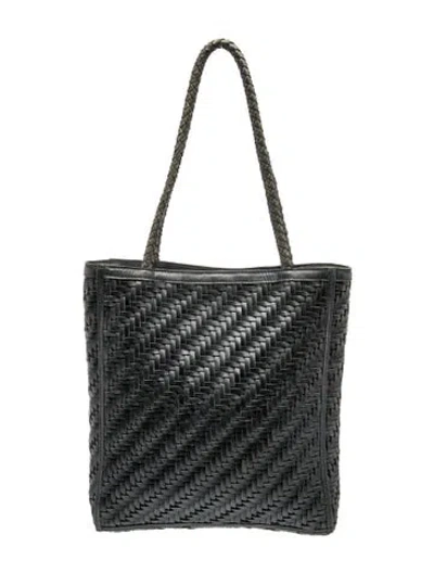 Pre-owned Bembien Leather Bucket Bag In Gray