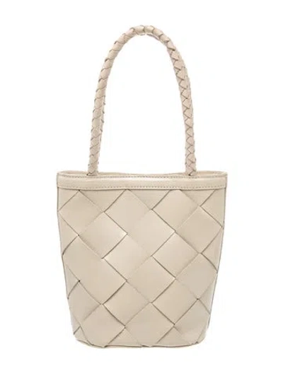 Pre-owned Bembien Leather Bucket Bag In Neutrals