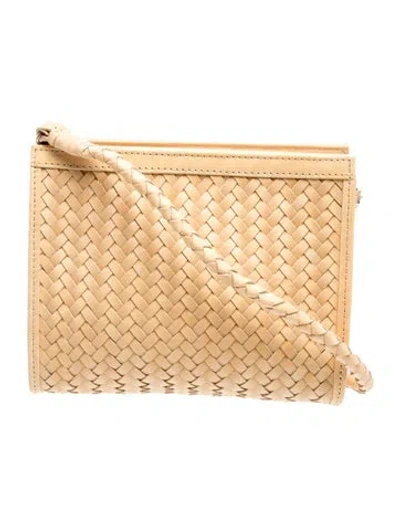Pre-owned Bembien Leather Crossbody Bag In Neutral