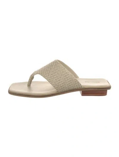 Pre-owned Bembien Leather Sandals In Neutrals