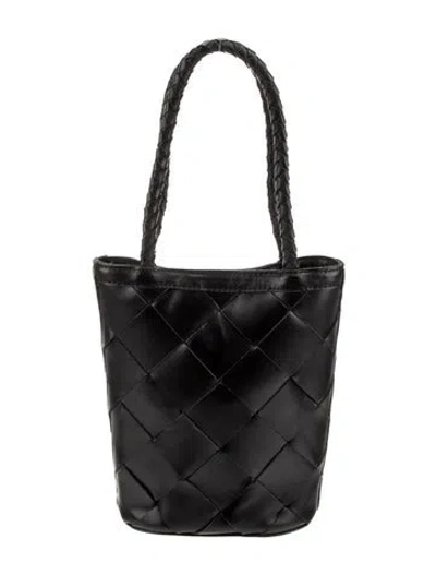 Pre-owned Bembien Leather Shoulder Bag In Black