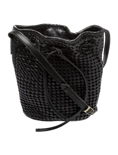 Pre-owned Bembien Leather Shoulder Bag In Black