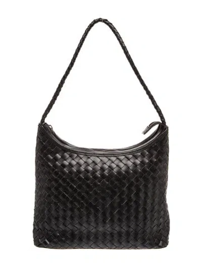 Pre-owned Bembien Leather Shoulder Bag In Black