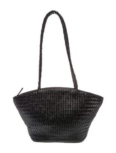 Pre-owned Bembien Leather Shoulder Bag In Black