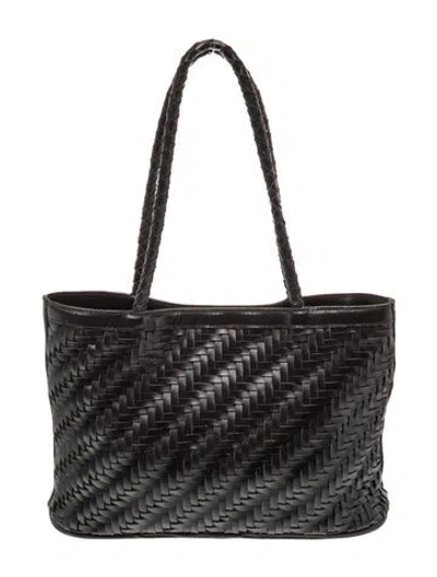 Pre-owned Bembien Leather Shoulder Bag In Black