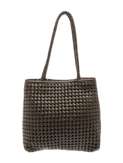 Pre-owned Bembien Leather Shoulder Bag In Brown