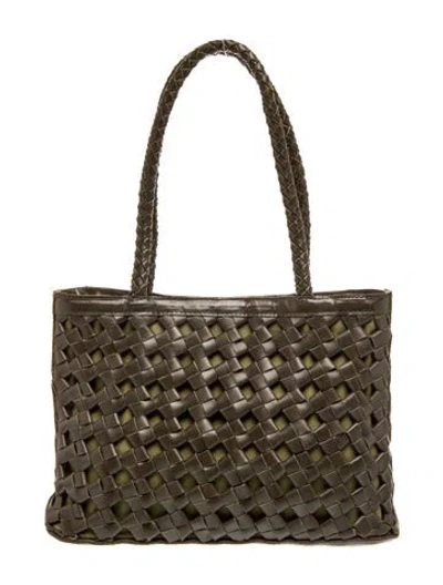 Pre-owned Bembien Leather Shoulder Bag In Brown