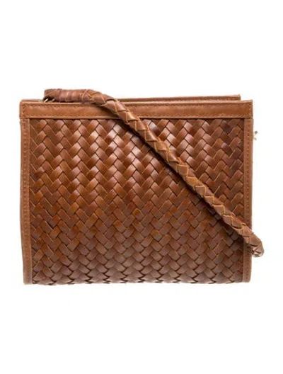 Pre-owned Bembien Leather Shoulder Bag In Brown