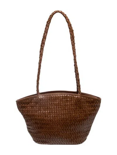 Pre-owned Bembien Leather Shoulder Bag In Brown