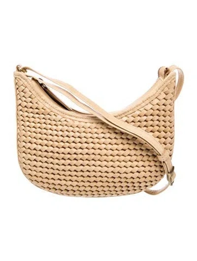 Pre-owned Bembien Leather Shoulder Bag In Neutral
