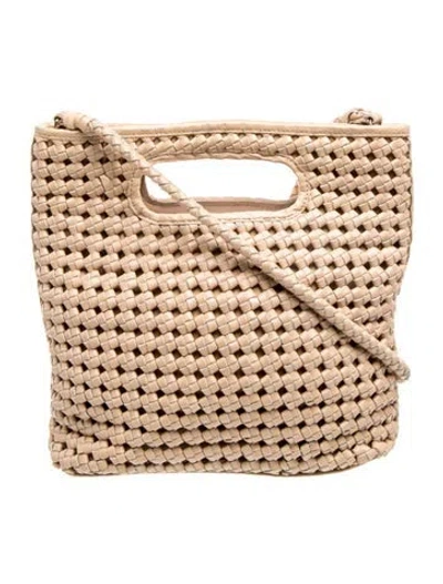 Pre-owned Bembien Leather Shoulder Bag In Neutral