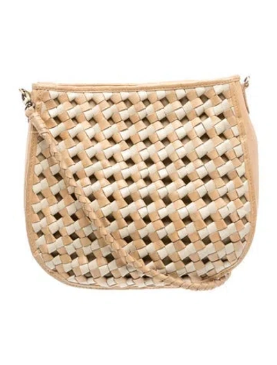 Pre-owned Bembien Leather Shoulder Bag In Neutral