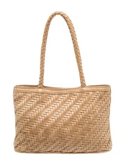 Pre-owned Bembien Leather Shoulder Bag In Neutral