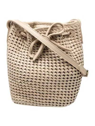 Pre-owned Bembien Leather Shoulder Bag In Neutral