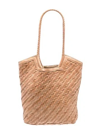 Pre-owned Bembien Leather Shoulder Bag In Neutrals