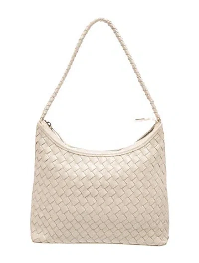Pre-owned Bembien Leather Shoulder Bag In Neutrals