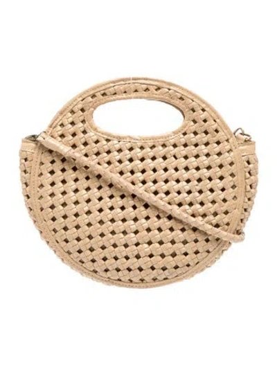 Pre-owned Bembien Leather Top Handle Bag In Neutrals