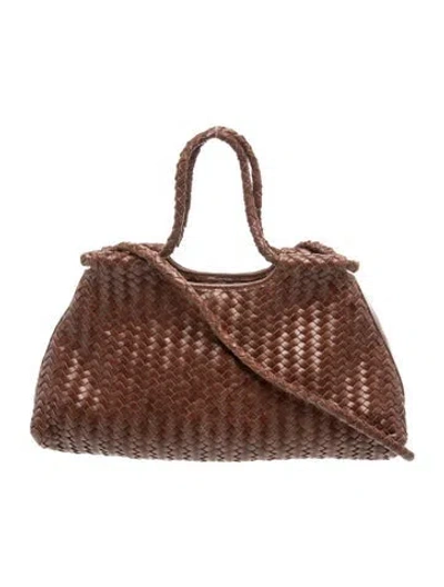 Pre-owned Bembien Leather Top Handle Bag W/ Tags In Brown