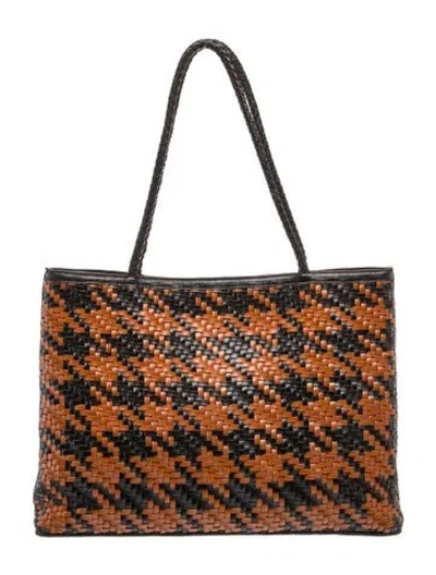 Pre-owned Bembien Leather Tote In Brown