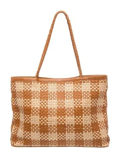 Pre-owned Bembien Leather Tote In Brown