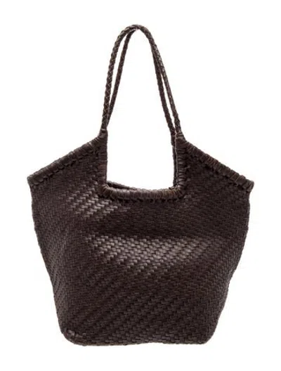Pre-owned Bembien Leather Tote In Brown