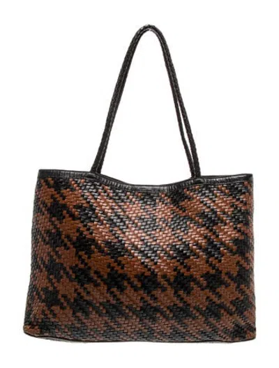 Pre-owned Bembien Leather Tote In Brown