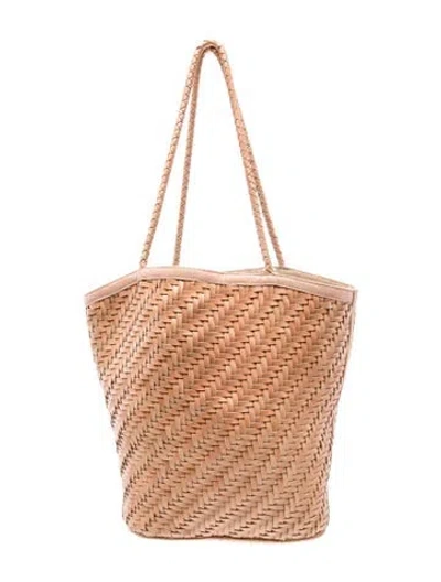 Pre-owned Bembien Leather Tote In Neutrals