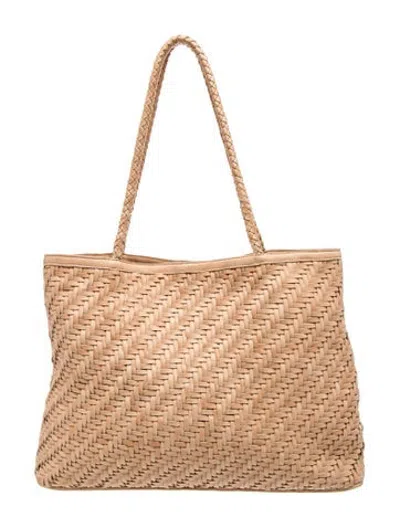 Pre-owned Bembien Leather Tote In Neutrals