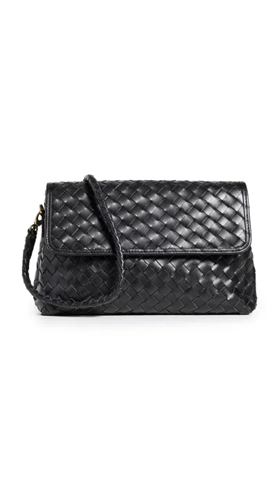 Bembien Madeleine Leather Shoulder Bag In Black
