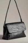 Bembien Madeleine Leather Shoulder Bag In Black