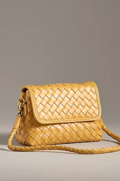 Bembien Mini Madeleine Leather Bag In Yellow