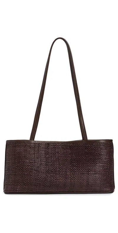 Bembien Naomi Raffia Bag Brown