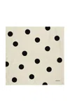 Bembien Pois Silk Scarf In Neutral