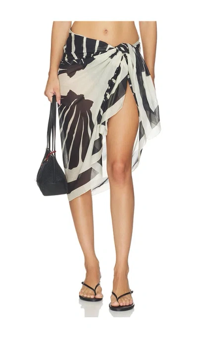 Bembien Sirena Sarong In Black