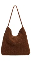 Bembien Suede Sera Tote Brown Suede In Brown