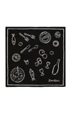 Bembien Tableau Silk Scarf In Black,white